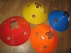 Фішка спортивна дискова з отворами для шанг ( h-14 см), фото 2