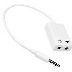 Сплітер Jack 3.5(тато)=>2*Jack 3.5 (мама) Stereo, Пакет, Q200