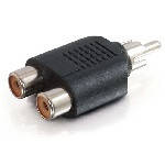 Сплітер RCA (тато)/2 RCA (мама),Q100