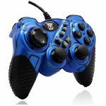 Геймпад дротовий для ПК USB-906 USB 2.0 Double Shock (Blue)