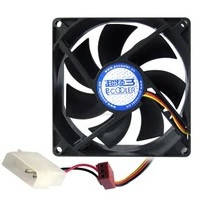 Кулер корпусний Pccooler F92, 3-pin + MOLEX, RPM 1300 ± 10%, BOX