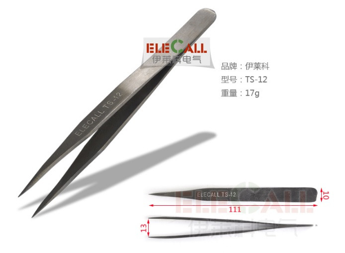 Пинцет  Elecall  TS-12