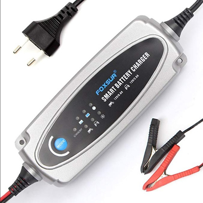 Автоматичне ЗП 3 в 1 для акумулятора 6 V (2-20 Ah)/12V(24-100 Ah) (MF, WET, AGM,GEL), MERLION FBC1236, 100-240V,