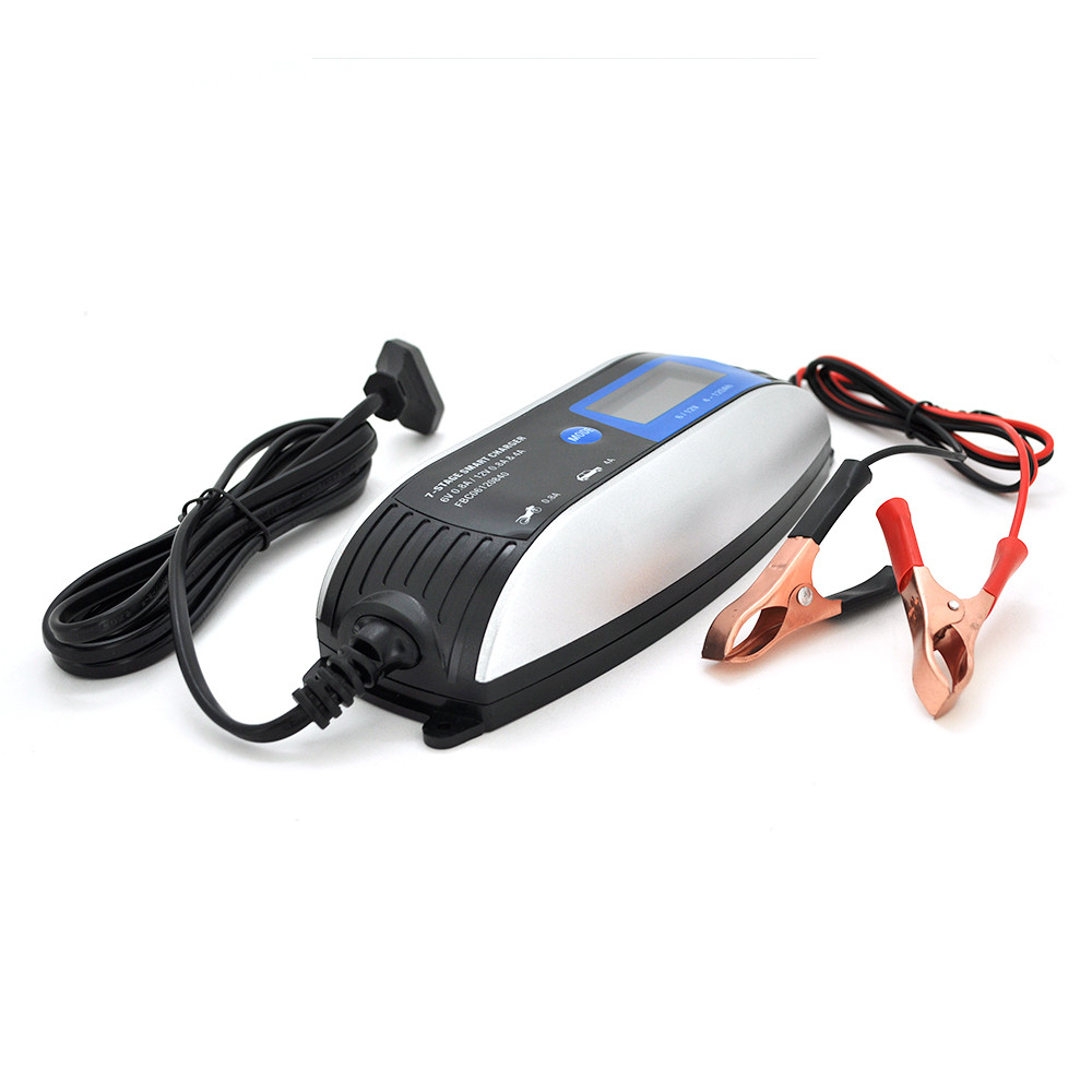 Автоматичне ЗП 6 в 1 для акумулятора 6 V (2-30 Ah)/12V(4-100 Ah) (MF, WET, AGM, GEL), Merlion-FOXSUR