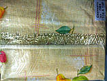 Скатертина-клейка на кухонний стіл із пВХ 110-140 , фото 9