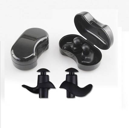 Беруші для Плавання Дайвінгу з Шумозаглушенням Suyo чорний