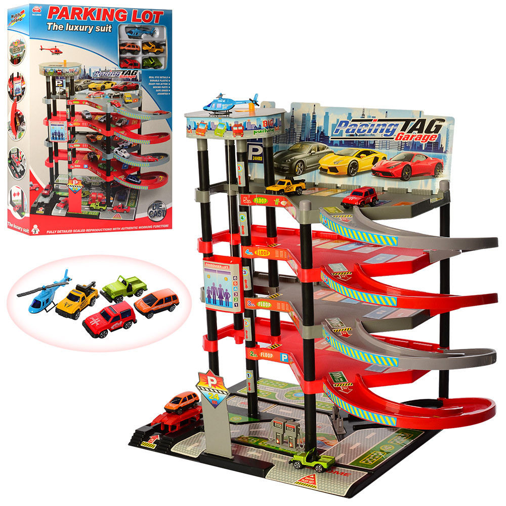 Ігровий набір паркінг гараж, фото 1