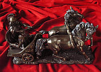 Статуетка Veronese "Римський воїн на возі" (62*45 см) 72706 A4, фото 2
