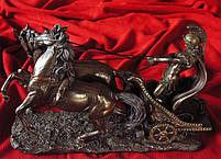 Статуетка Veronese "Римський воїн на возі" (62*45 см) 72706 A4, фото 5