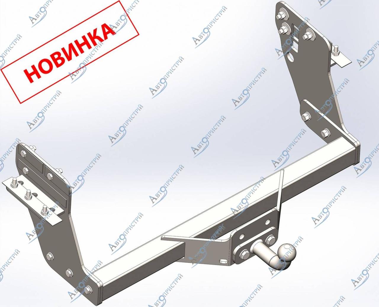 Фаркоп — Ford Ranger Double Cab Пікап (2012-) знімний на 2 болтах на пластині