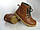 Ботинки детские демисезонные коричневые для мальчика 26р., фото 6