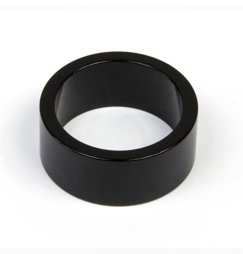 Кільце на кермову колонку Alu 28,6 — 36 15 мм. чорний (KIE625), фото 1