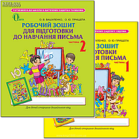 Вашуленко А.В. Рабочая тетрадь для подготовки к обучению письму Комплект