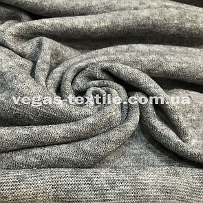 Трикотаж Ангора Арктика Світло-сірий Меланж