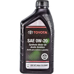 Toyota motor oil 0w20 1L 00279-0WQTE-6S API SN Масло моторне