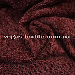 Трикотаж Ангора Арктика Бордовий