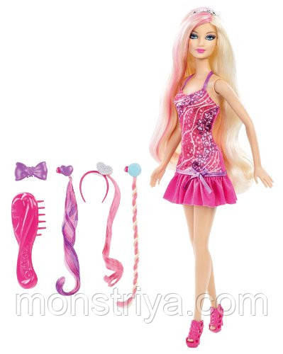 Barbie Лялька Барбі з аксесуарами для волосся