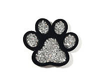 Нашивка Лапа з камінням 50х50 мм, фото 4