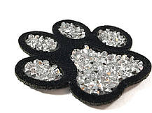 Нашивка Лапа з камінням 50х50 мм, фото 5