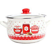 Каструля TM GUSTO Прянощі 22 см, 5,1 л