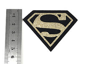 Нашивка Супермен/Superman 70х53 мм, фото 4