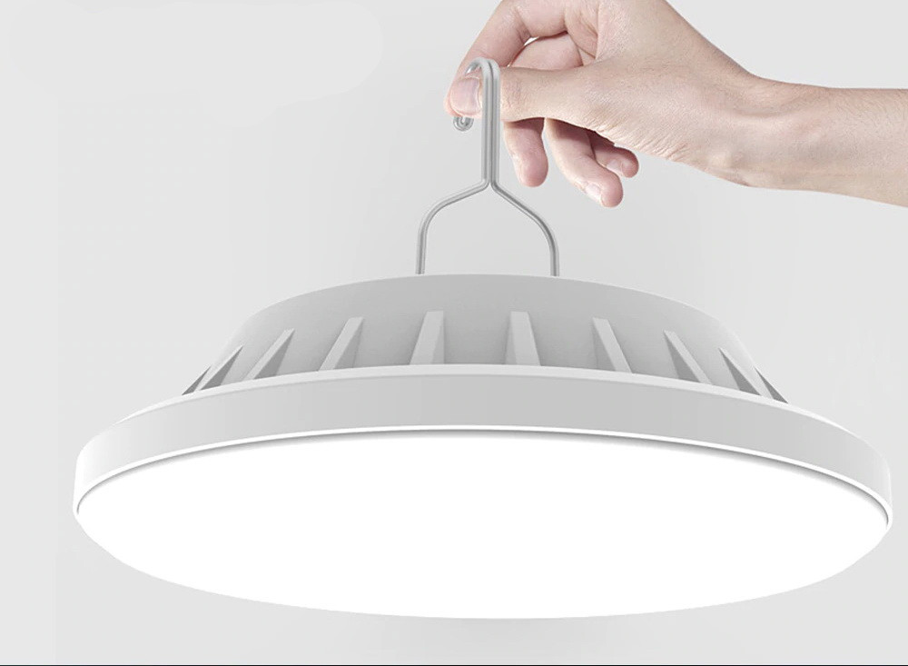 Автономна LED-лампа на акумуляторах для кемпінгу, туризму, відпочинку на природі пікніка, риболовлі, намети