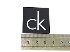 Нашивка cK 35х35 мм, фото 3