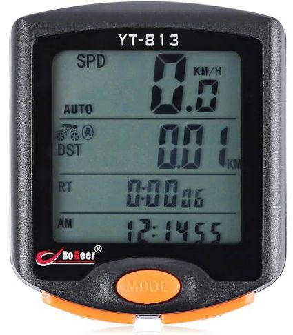 Купить Вело компьютер +подсветка BoGeer YT-813 21 функция велокомпьютер ...