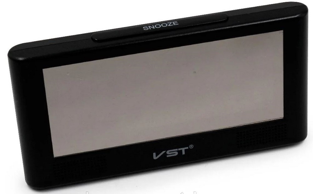Годинники настільні VST-732Y 7005 з зеленою підсвіткою, фото 1