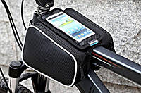 Велосумка на раму ROSWHEEL 12813 с боками, экран до 5.5 вело сумка