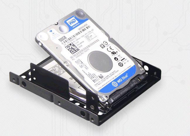 Перехідник адаптер санчата з 2.5" HDD/SSD в 3.5 для 2шт жорсткий диск