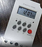 Програмоване реле часу KG316T-II таймер 25А 220В на DIN-рейку, фото 7