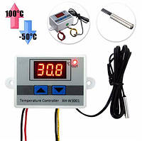 Терморегулятор W3001 12/24/220В регулятор температури атласу теплиця