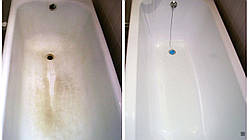 Реставрація рідким акрилом ванни, піддона, душової кабіни методом "Наливна ванна" 1.5 м