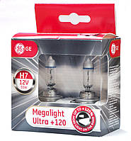 Автолампы Tungsram (GE) Megalight Ultra +120% Н7 (комплект 2шт.) 58520SNU