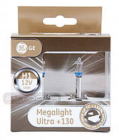 Автолампи General Electric Megalight Ultra +130% Н1 (комплект 2 шт.) 50310XNU