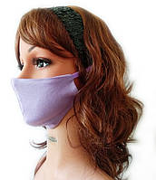 Маска захисна багаторазова на обличчя (маска зачасна) Silenta Purple
