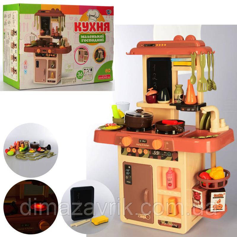 Дитяча кухня 889-188 звук, світло, 42 предмети, на батарейках, фото 1