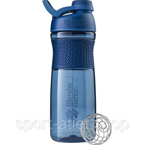 Шейкер BlenderBottle SportMixer Twist 820 мл, Navy, фото 1