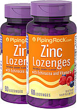 Цинк Zinc with Echinacea & C Natural 60 lozenges (Berry)