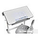 Дитяча парта зі стільчиком FunDesk Cura Grey, фото 6