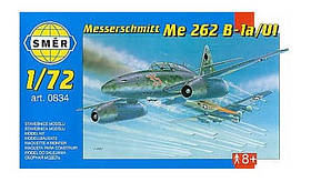 Messerschmitt Me 262 B-1a/U1. Модель-копія літака для складання в масштабі 1/72. SMER 0834