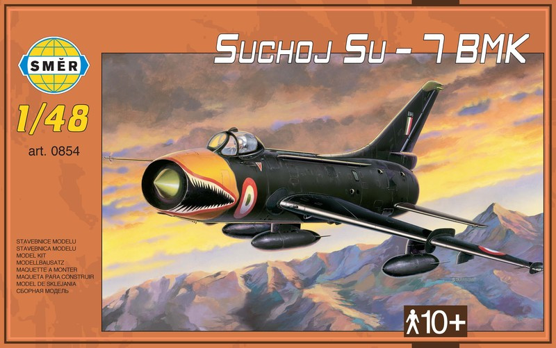Су-7 БМК. Модель-копія літака для складання в масштабі 1/48. SMER 0854
