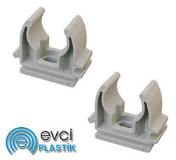Поліпропіленові кріплення для труб Evci Plastik