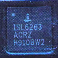 ШИМ isl 6263 acrz