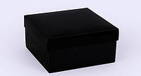 Коробочка "Подарочная" М0027-о11 черная, размер: 140*140*70 мм