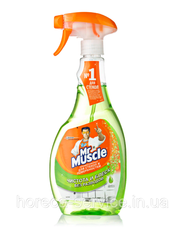 Засіб для скла Mr. Muscle з розпилювачем Лайм 500 мл., фото 1