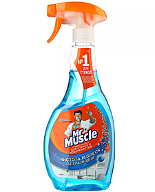 Засіб для скла Mr. Muscle з розпилювачем після дощу 500 мл.