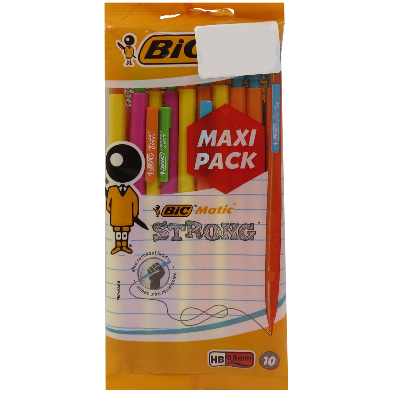 Набор карандашей механических Bic Matic Strong 10 шт 669