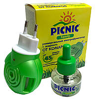 Комплект від комарів PICNIC Family фумігатор + рідина на 45 ночей.